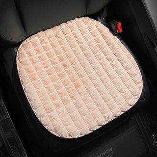 Buy pink-front-row Car Seat Cushion 5-seat Winter Plush Car Seat Cover Anti-skid Single Piece Seat Protection Cushion Warm,Comfortable No Peculiar Smell