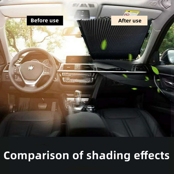 Retractable Car Windshield Sun Visor Car SUV Sunshade Cover UV Protect Sun Shade Block