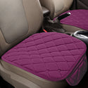 Plush Car Seat Cushion, Non Binding Anti Slip Rubber Bottom, Advanced Comfort Memory Foam, Driver Seat Backrest Cushion, Winter Seat Heating Pad