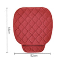 Plush Car Seat Cushion, Non Binding Anti Slip Rubber Bottom, Advanced Comfort Memory Foam, Driver Seat Backrest Cushion, Winter Seat Heating Pad