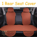 Car Seat Cover Protector Front Rear Back Seat Cushion Pad Mat with Backrest for Auto Automotive Interior Truck Suv or Van