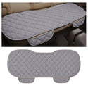 Plush Car Seat Cushion, Non Binding Anti Slip Rubber Bottom, Advanced Comfort Memory Foam, Driver Seat Backrest Cushion, Winter Seat Heating Pad