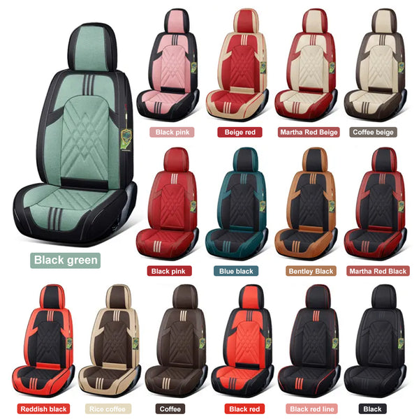 Universal Car Seat Covers Full Set Car Seat Decoration Rear Front Auto Seat Cover Mat Automobiles