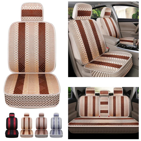 Car Seat Covers Ice Silk Cooling Bottom Seat Cover for Car Ventilated Breathable Comfortable Interior Car Seat Cushion Pad Mat