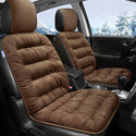 Car Seat Cover, Warm Plush Car Seat Cover Front And Rear Seat Cushion Car Protector, Fit For Most Cars, SUVs In Winter