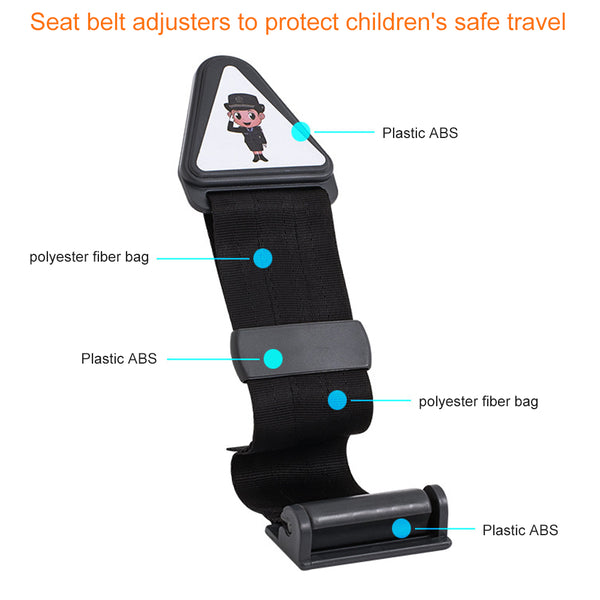 Car Child Seat Belt Adjustment And Fixation Anti-Stroke Belt Simple  Stopper Adjuster Shoulder Guard Kids Safety Buckles