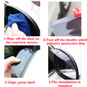 2pcs Universal Car Rearview Mirror Visor Rain Eyebrow Protector Cover Sun Visor