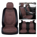 1/2/5 Seat  Car Seat Cushion Leather Suede Cushion Anti-slip Seat Cushion Breathable Four Seasons Cushion Seat Cover