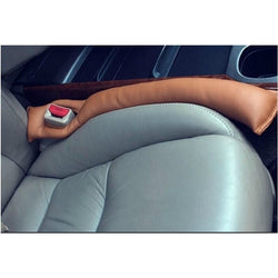 Купить brown 2PC auto Car Seat Gap Filler Organizer Car Accessories protective sleeve seam