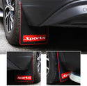 4 Pieces Car Mud Flaps Cover Universal Splash-Proof Automotive Fender Rubber mud Guard Splash Guards wear-Resistant, Anti-Scratch