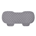 Plush Car Seat Cushion, Non Binding Anti Slip Rubber Bottom, Advanced Comfort Memory Foam, Driver Seat Backrest Cushion, Winter Seat Heating Pad