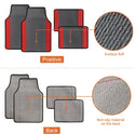 4pcs Universal Car Floor Mats Foot Pad Carpet