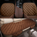 Autumn Winter Universal Anti Slip Car Front & Rear Seat Lattice Cushion Cover Chair Pad Seat Mat 4 Colors