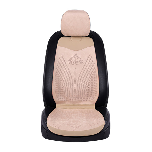 1/2/5 Seat  Car Seat Cushion Leather Suede Cushion Anti-slip Seat Cushion Breathable Four Seasons Cushion Seat Cover