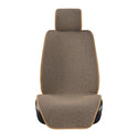 Flax Car Seat Cover Automobile Big Size Linen Seat Cushion Pad Mat Washable Protector with Backrest for Auto Truck Suv Van