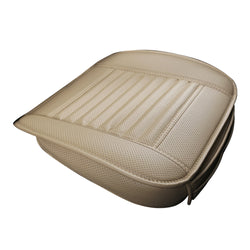 Compra beige 1/3 Piece Universal Leather Car Seat Cushion Car Seat Cover Front Seat Bottom, Compatible with 95% Vehicles (Sedans SUV Trucks Mini Vans)