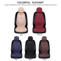 1/2/5 Seat  Car Seat Cushion Leather Suede Cushion Anti-slip Seat Cushion Breathable Four Seasons Cushion Seat Cover