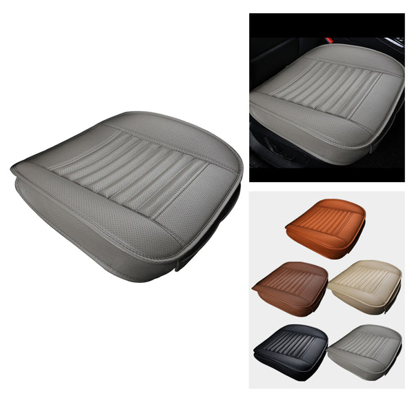 1/3 Piece Universal Leather Car Seat Cushion Car Seat Cover Front Seat Bottom, Compatible with 95% Vehicles (Sedans SUV Trucks Mini Vans)