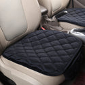 Plush Car Seat Cushion, Non Binding Anti Slip Rubber Bottom, Advanced Comfort Memory Foam, Driver Seat Backrest Cushion, Winter Seat Heating Pad