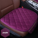 Plush Car Seat Cushion, Non Binding Anti Slip Rubber Bottom, Advanced Comfort Memory Foam, Driver Seat Backrest Cushion, Winter Seat Heating Pad