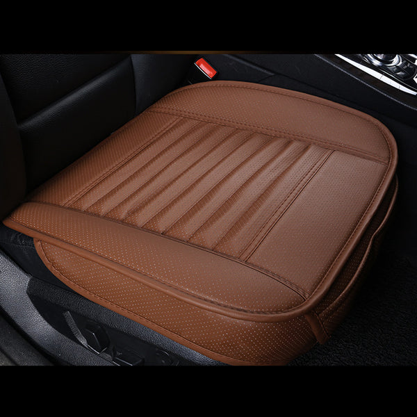 1/3 Piece Universal Leather Car Seat Cushion Car Seat Cover Front Seat Bottom, Compatible with 95% Vehicles (Sedans SUV Trucks Mini Vans)