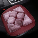 Car Cushion Five Seat Faux Rabbit Plush Car Mats Universal Most cars¡ê?SUVs Car Front And Rear Seat Protectors