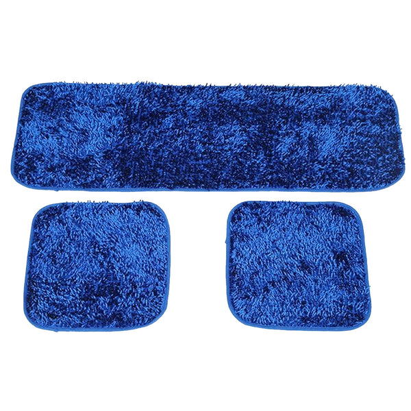 Car Seat Cushion Winter Plush Seat Cushion Cover Warm Single Piece Square Cushion Backless Three Piece Car Front And Rear Seats