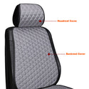 Summer Car Seat Cover Skidproof Front Rear Backrest Flax Protector Auto Seat Protect Cushion Anti-slip Pad Ｍat Car Accessories