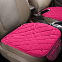 Plush Car Seat Cushion, Non Binding Anti Slip Rubber Bottom, Advanced Comfort Memory Foam, Driver Seat Backrest Cushion, Winter Seat Heating Pad