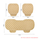 Autumn Winter Universal Anti Slip Car Front & Rear Seat Lattice Cushion Cover Chair Pad Seat Mat 4 Colors