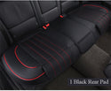 3D PU Leather Car Seat Covers Auto Seat Cushion Mat Breathable Car Front Rear Back Seat Cover Universal Car Accessories