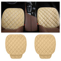 Plush Car Seat Cushion, Non Binding Anti Slip Rubber Bottom, Advanced Comfort Memory Foam, Driver Seat Backrest Cushion, Winter Seat Heating Pad