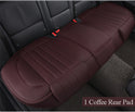 3D PU Leather Car Seat Covers Auto Seat Cushion Mat Breathable Car Front Rear Back Seat Cover Universal Car Accessories