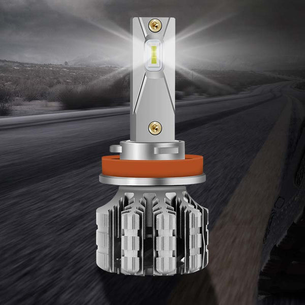 Car Led Headlight Fog Light Bulbs 70W 12000K Per Pair Xenon White