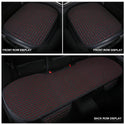 Linen Car Seat Covers Automotive Vehicle Cushion Cover for 5 Passenger Cars & SUV Universal Fit Set for Auto Interior Accessories