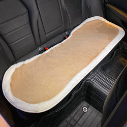 Buy coffee-1-back-row Car seat cushion in winter Car cushion Front and rear car seat protectors Plush car seat cushion Antiskid cushion