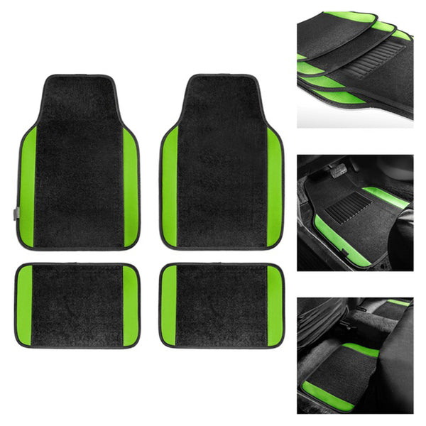 4pcs Universal Car Floor Mats Foot Pad Carpet