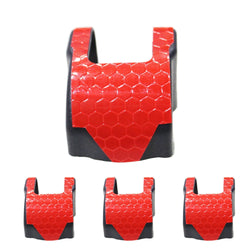 Buy red Reflctive Safe Warning Door Lock Cover 4PCS