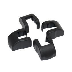 Buy black Reflctive Safe Warning Door Lock Cover 4PCS