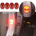 Reflctive Safe Warning Door Lock Cover 4PCS