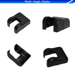 Acheter black Reflctive Safe Warning Door Lock Cover 4PCS