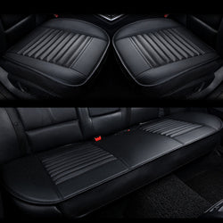 1/3 Piece Universal Leather Car Seat Cushion Car Seat Cover Front Seat Bottom, Compatible with 95% Vehicles (Sedans SUV Trucks Mini Vans)