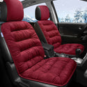 Car Seat Cover, Warm Plush Car Seat Cover Front And Rear Seat Cushion Car Protector, Fit For Most Cars, SUVs In Winter