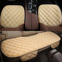 Autumn Winter Universal Anti Slip Car Front & Rear Seat Lattice Cushion Cover Chair Pad Seat Mat 4 Colors