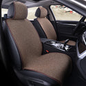 Flax Car Seat Cover Automobile Big Size Linen Seat Cushion Pad Mat Washable Protector with Backrest for Auto Truck Suv Van