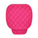 Plush Car Seat Cushion, Non Binding Anti Slip Rubber Bottom, Advanced Comfort Memory Foam, Driver Seat Backrest Cushion, Winter Seat Heating Pad