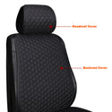 Summer Car Seat Cover Skidproof Front Rear Backrest Flax Protector Auto Seat Protect Cushion Anti-slip Pad Ｍat Car Accessories