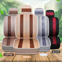 Car Seat Covers Ice Silk Cooling Bottom Seat Cover for Car Ventilated Breathable Comfortable Interior Car Seat Cushion Pad Mat