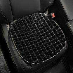 Buy black-front-row Car Seat Cushion 5-seat Winter Plush Car Seat Cover Anti-skid Single Piece Seat Protection Cushion Warm,Comfortable No Peculiar Smell