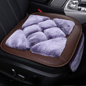 Car Cushion Five Seat Faux Rabbit Plush Car Mats Universal Most cars¡ê?SUVs Car Front And Rear Seat Protectors